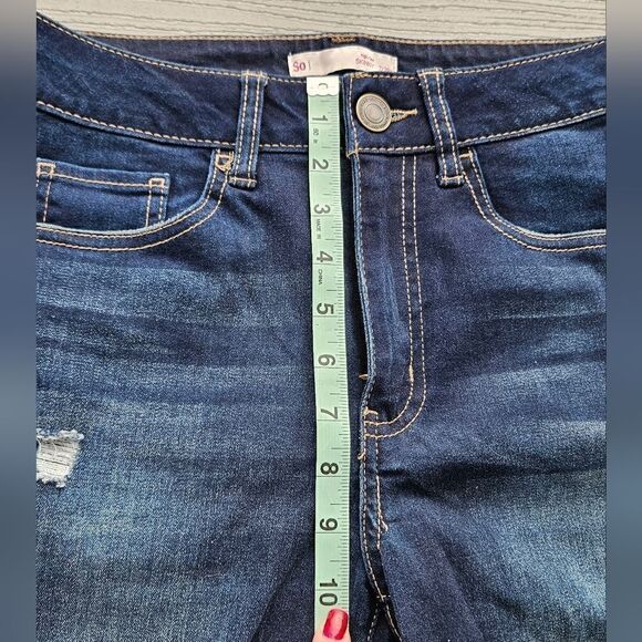 SO Skinny Jeans high rise Size 7 28" waist NEW NO TAGS. - Picture 10 of 14